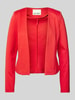 ICHI Blazer mit offener Vorderseite Modell 'KATE Short' Rot