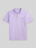 Polo Ralph Lauren regular fit poloshirt van katoenmix Lila