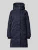 Didriksons Parka met capuchon, model 'LUNA' Donkerblauw