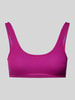 Banana Moon Bikini-Oberteil mit Label-Detail Modell 'JUSTIN' Fuchsia