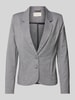 FREE/QUENT Blazer mit Reverskragen Modell 'NANNI' Mittelgrau Melange