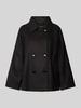 More & More Jacke mit Reverskragen Modell 'Caban' Black