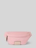 STUDIO BERLIN Bauchtasche mit Label-Badge Modell 'SPANDAU' Hellrosa