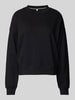 QS Sweatshirt mit Rundhalsausschnitt Black