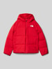 The North Face Daunenjacke mit Label-Print Modell 'NORTH' Rot