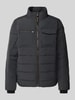 PME Legend Steppjacke mit Brusttaschen Modell 'SKYLOCK' Anthrazit