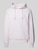 Mazine Hoodie mit Label-Stitching Modell 'Burwood' Lavender