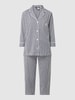 Lauren Ralph Lauren Pyjama mit Streifenmuster Dunkelblau