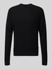 Jack & Jones Premium Strickpullover mit Rundhalsausschnitt Modell 'REAGAN' Black