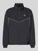 SERGIO TACCHINI Trainingsjack met opstaande kraag, model 'ISPICA' Zwart