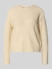 SUNCOO PARIS Strickpullover mit Rundhalsausschnitt Modell 'PLAMEDI' Ecru