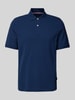 bugatti Poloshirt mit Polokragen Marine