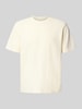 Jack & Jones T-Shirt mit Strukturmuster Modell 'EAUSTIN' Offwhite