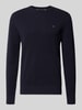 Tommy Hilfiger Regular fit pullover van puur katoen Marineblauw