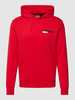 Jack & Jones Hoodie met labelprint Rood