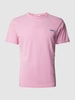 MC2 Saint Barth T-Shirt mit Label-Stitching Modell 'DOVER' Rosa