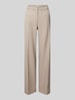 Jake*s Collection Straight Leg Stoffhose mit Bügelfalten Sand