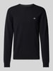 GANT Regular Fit Pullover aus reiner Wolle Black