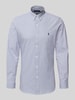 Polo Ralph Lauren Vrijetijdsoverhemd met knoopsluiting Bleu