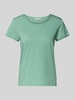 Tom Tailor Regular fit T-shirt van puur katoen Mintgroen