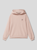 Only Hoodie mit Motiv-Stitching Modell 'NOOMI' Altrosa