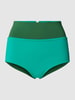 Mymarini Bikinislip in two-tone-stijl Zachtgroen