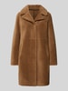 OAKWOOD Mantel mit Wendefunktion Modell 'VENUS' Cognac