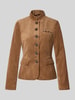 White Label Blazer in Cord-Optik Cognac