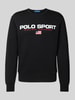 Polo Ralph Lauren Sweatshirt met labelprint Zwart