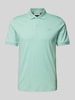 CK Calvin Klein Regular fit poloshirt met knoopsluiting Lichtturquoise