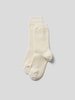 Jacquemus Socken mit Label-Prägung Offwhite
