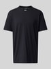 BOSS Green T-Shirt mit Label-Print Black