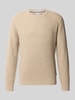 Brax Pullover aus Woll-Kaschmir-Mix Modell 'Rick' Hellbraun