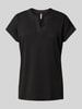 Soyaconcept T-Shirt mit V-Ausschnitt Modell 'DERBY' BLACK