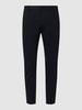 Cinque Grey Stoffen broek met rechte pasvorm en stretch, model 'Cijuno' Marineblauw