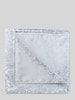 OLYMP Einstecktuch aus Seide mit Jacquardstruktur Silber