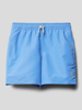 Polo Ralph Lauren Teens Badehose mit Logo-Stitching Modell 'TRAVELLER' Bleu