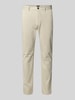 BOSS Orange Slim Fit Chino aus Baumwoll-Mix Beige