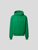 Jacquemus Hoodie mit Label-Stitching Grün