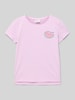 s.Oliver RED LABEL Regular Fit T-Shirt aus reiner Baumwolle Lavender