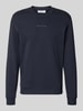 Marc O'Polo DENIM Regular Fit Sweatshirt aus reiner Baumwolle Marine