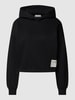 Tom Tailor Denim Hoodie met labelpatch Zwart