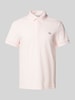 Lacoste Regular Fit Poloshirt mit Label-Detail Hellrosa