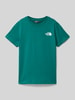 The North Face T-shirt met logoprint Groen