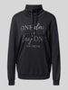 Soyaconcept Sweatshirt mit Stehkragen und Tunnelzug Modell 'BANU' Black