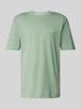 Marc O'Polo Regular Fit T-Shirt aus reiner Baumwolle mit Logo-Print Mint