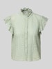 Only Regular Fit Blusentop aus Spitze Modell 'GABINA' Mint