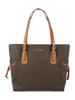 MICHAEL Michael Kors Shopper mit Logo-Muster Mittelbraun