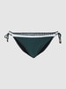 Banana Moon Bikini-Slip mit Strukturmuster Modell 'STORA' Dunkelgrün