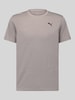 PUMA Performance Regular Fit Sport-T-Shirt mit Logo-Print Schlamm